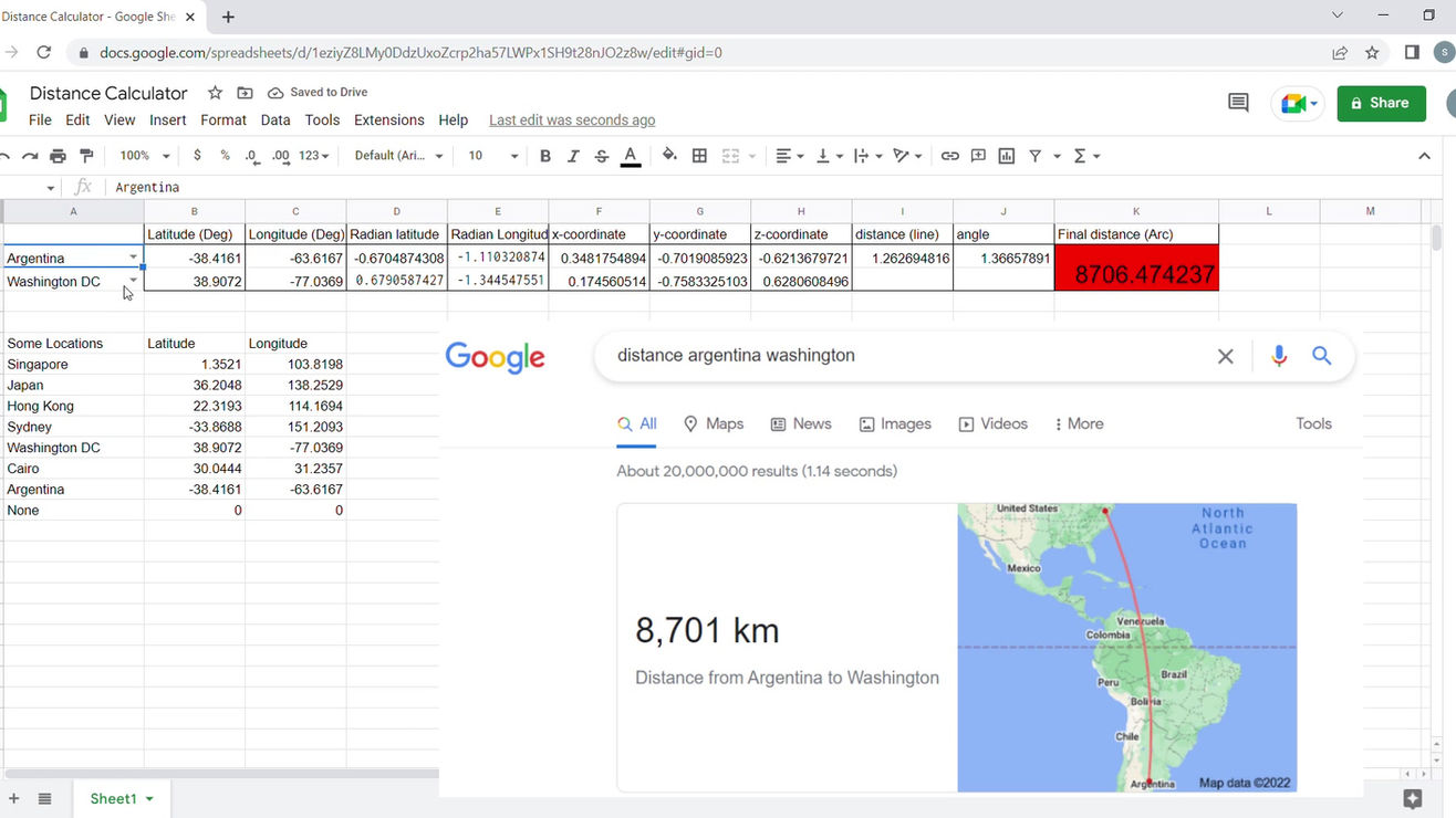 Distance Calculator (Student Demo)